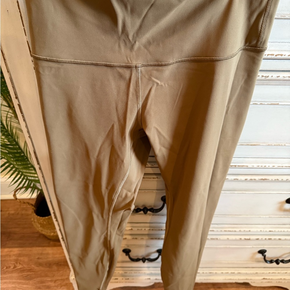 Lululemon Athletica Olive High-Waist Leggings